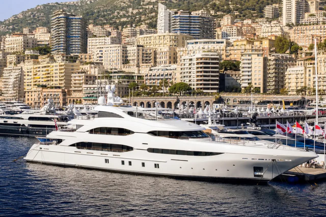 Yacht charter broker planning a luxury yacht itinerary
