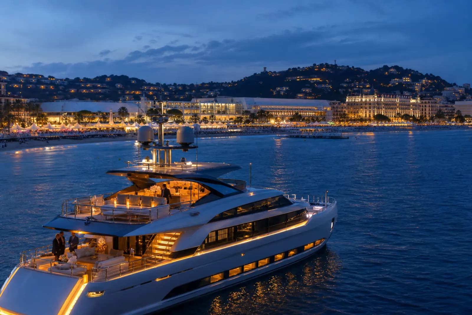 Sicily yacht charter with motor yacht along the coast