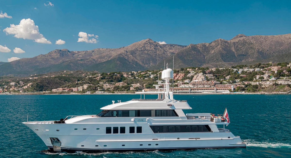 ATOM yacht charter 1