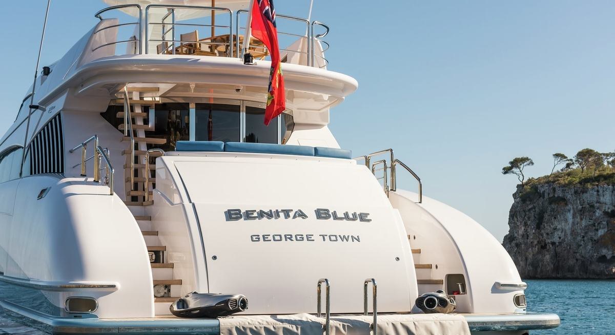 BENITA BLUE yacht charter 4