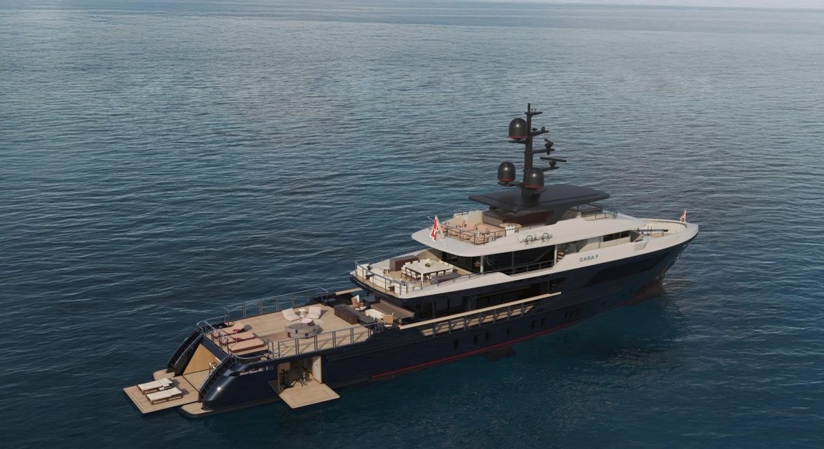 CASA F yacht charter 1